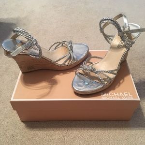Michael Kors wedge shoes